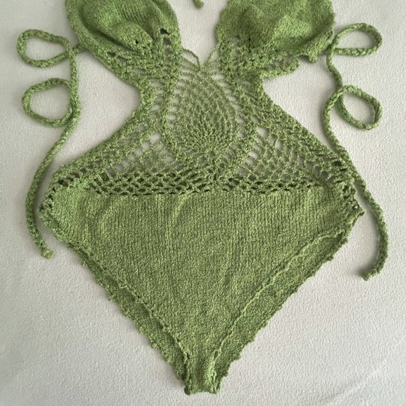 ❌SOLD❌ Amazing crochet one-piece - Picture 2 of 9